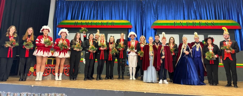 Traditionelles Sektfrühstück und Ehrungen bei der KG Hameckia e. V.